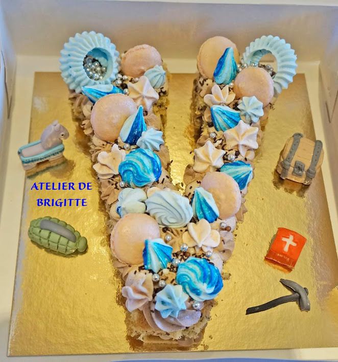 number cake, symbole cake, chocolat, vanille, meringues, macarons, sablé breton, génoise, dessert, pâtisserie