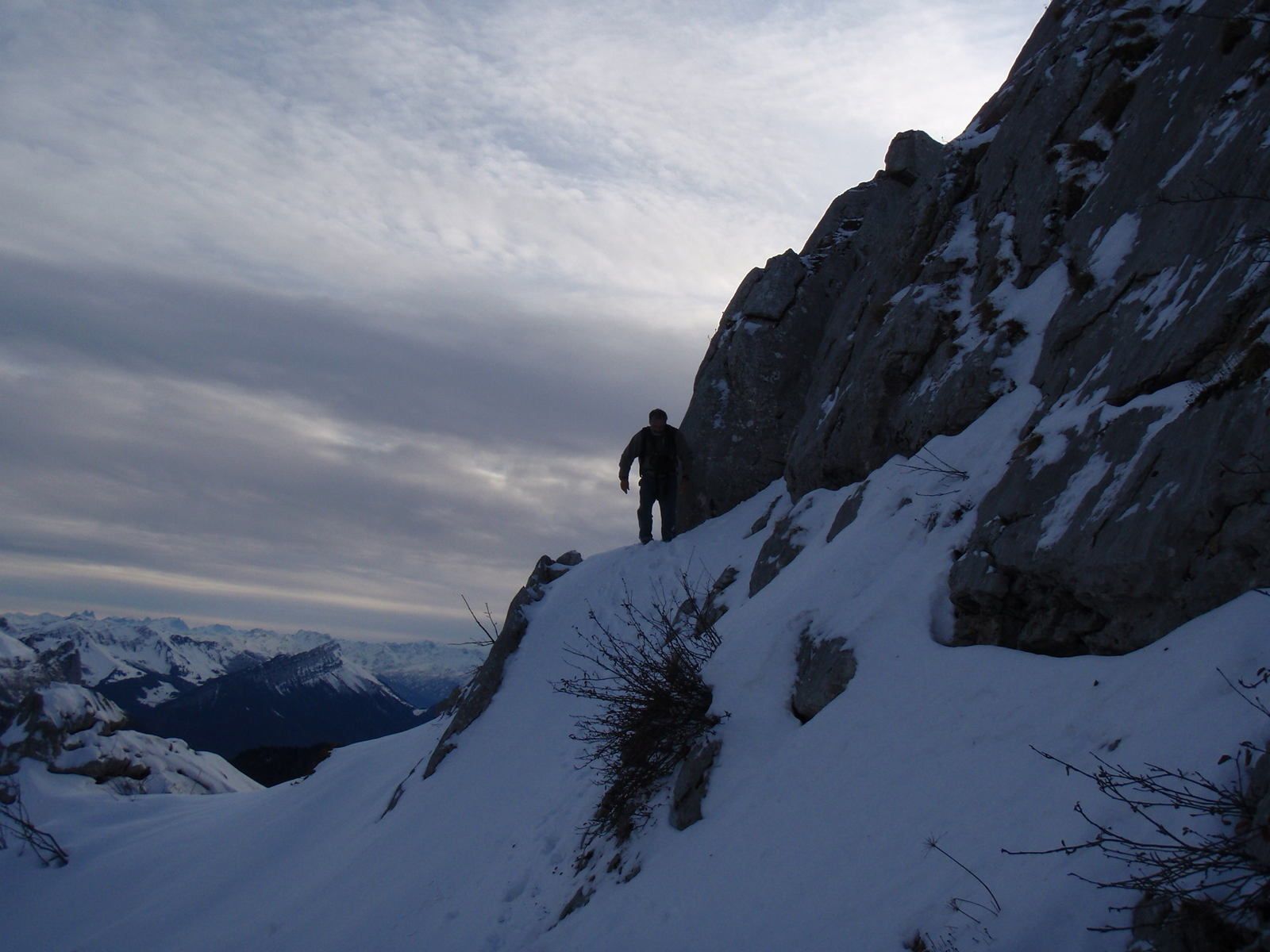 Roc des Boeufs (depuis Bellecombe en Bauges) 