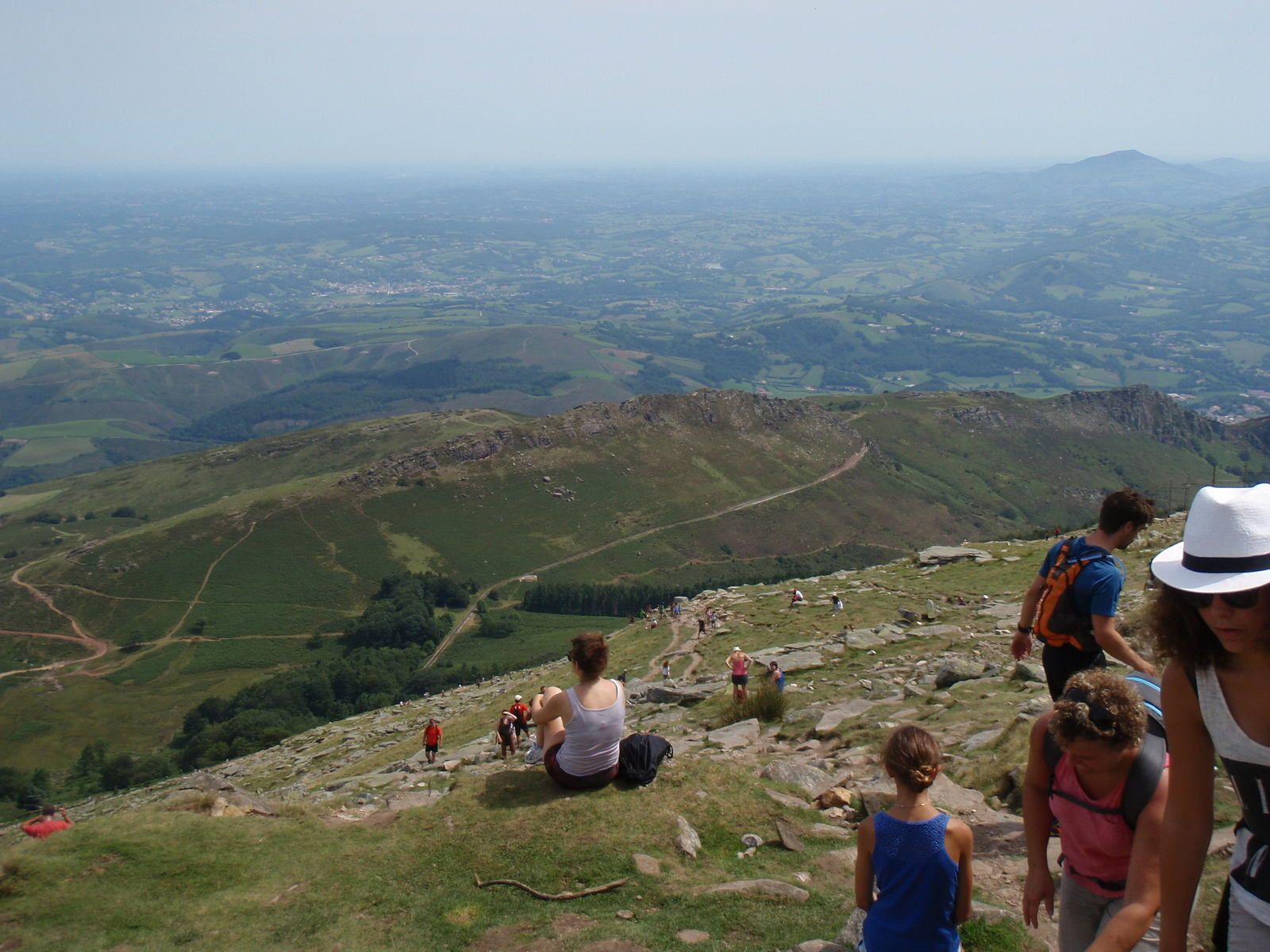 La Rhune: Depuis le Col de St Ignace