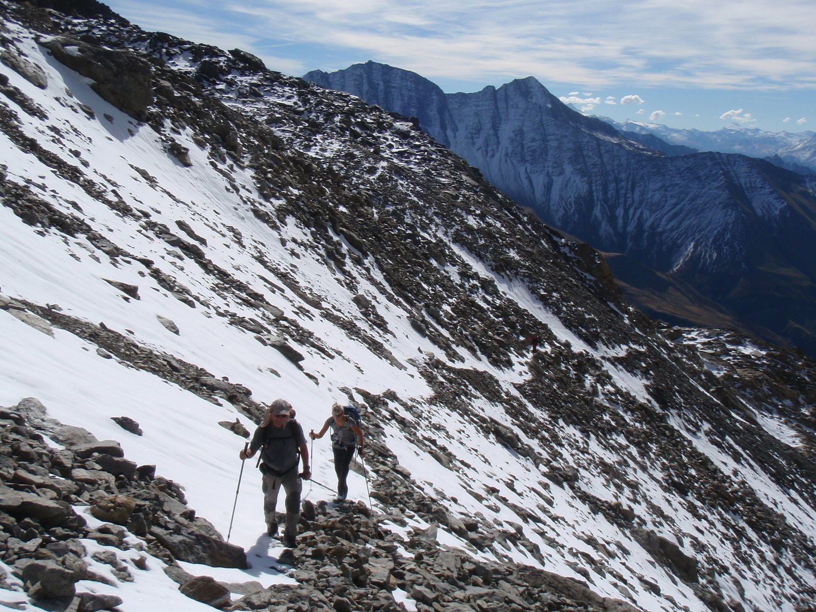 Pain de Sucre: Arête E + Aiguille des Lanchettes (but 1/2)