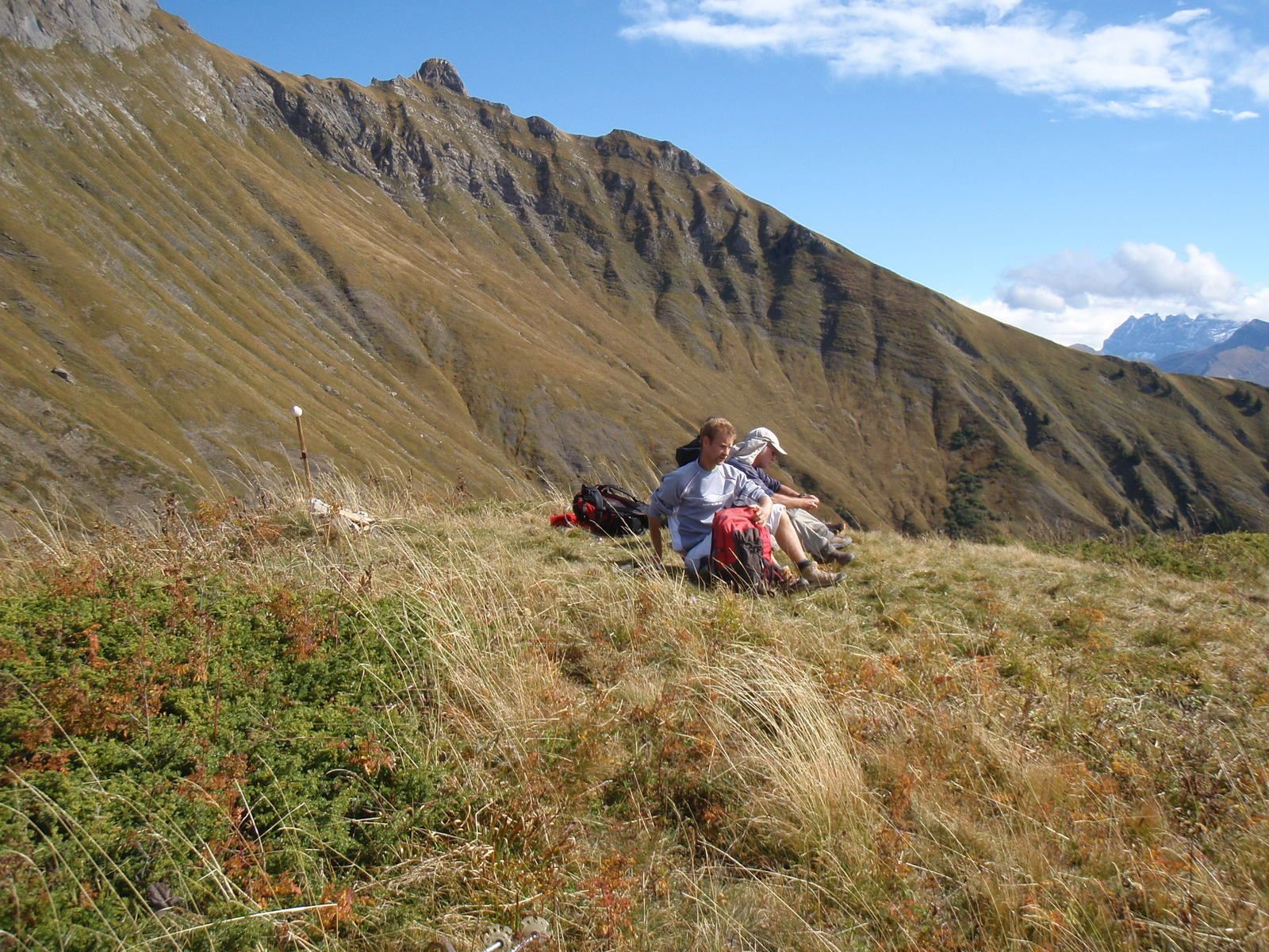 Roc d'Enfer: Enchaînement des 4 sommets par les arêtes (2/2)
