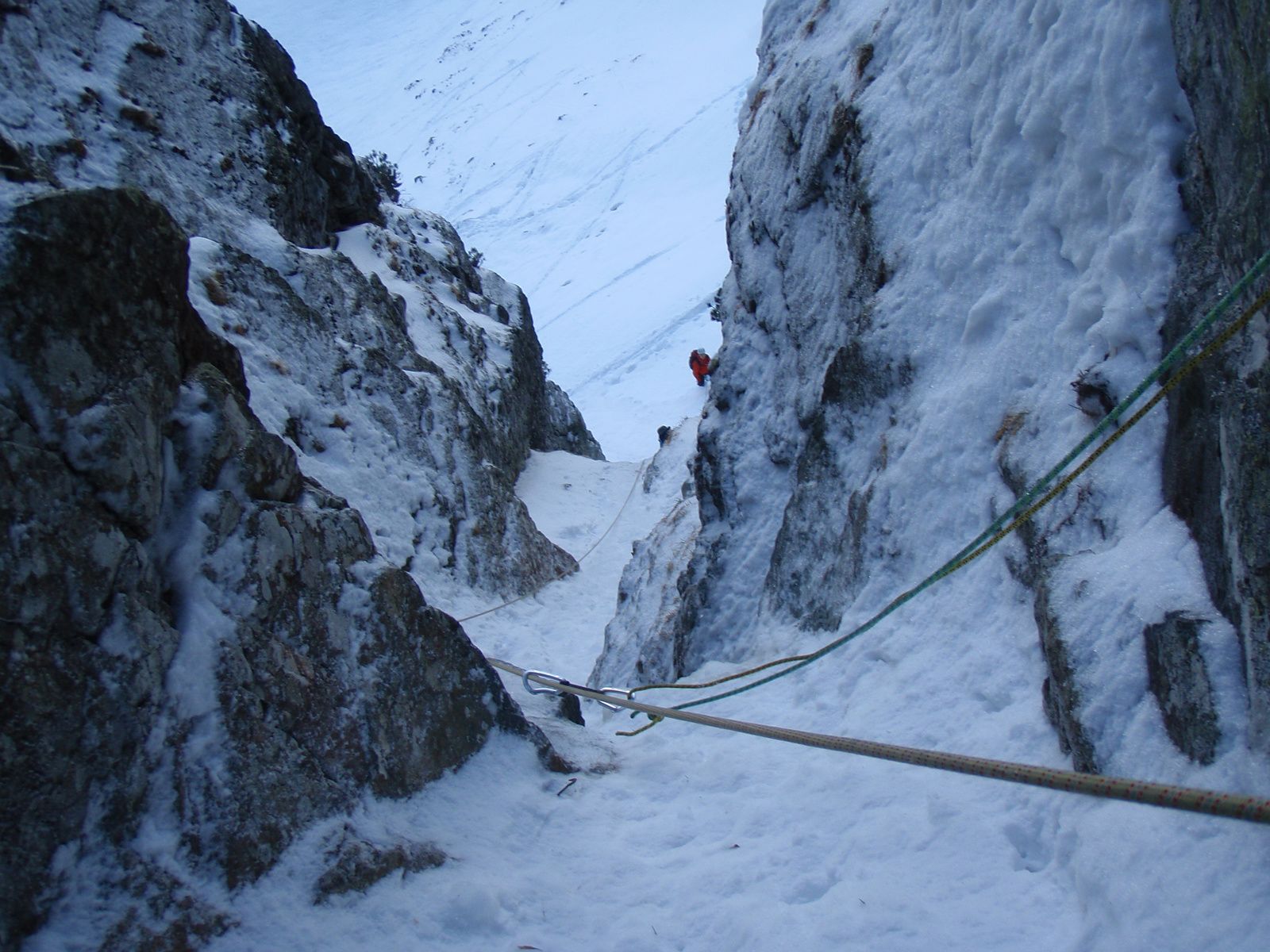 Casse Rousse: Goulotte du Bloc Coincé