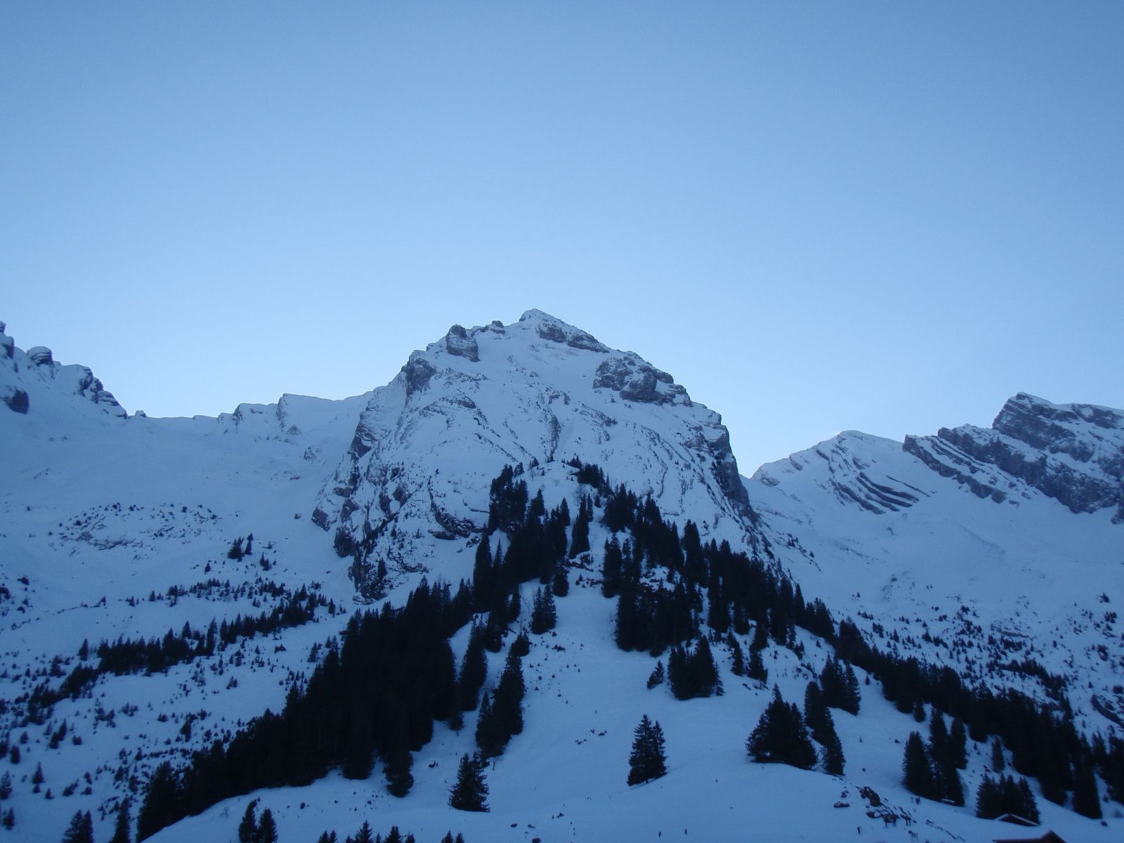 Mont Rachais: Face nord-ouest