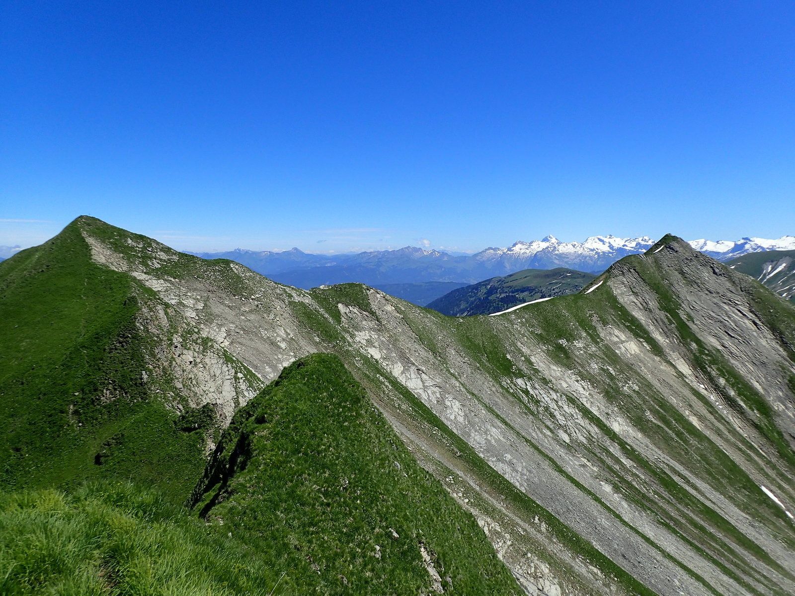 Pointe d'Almet: Traversée des arêtes (1/2)