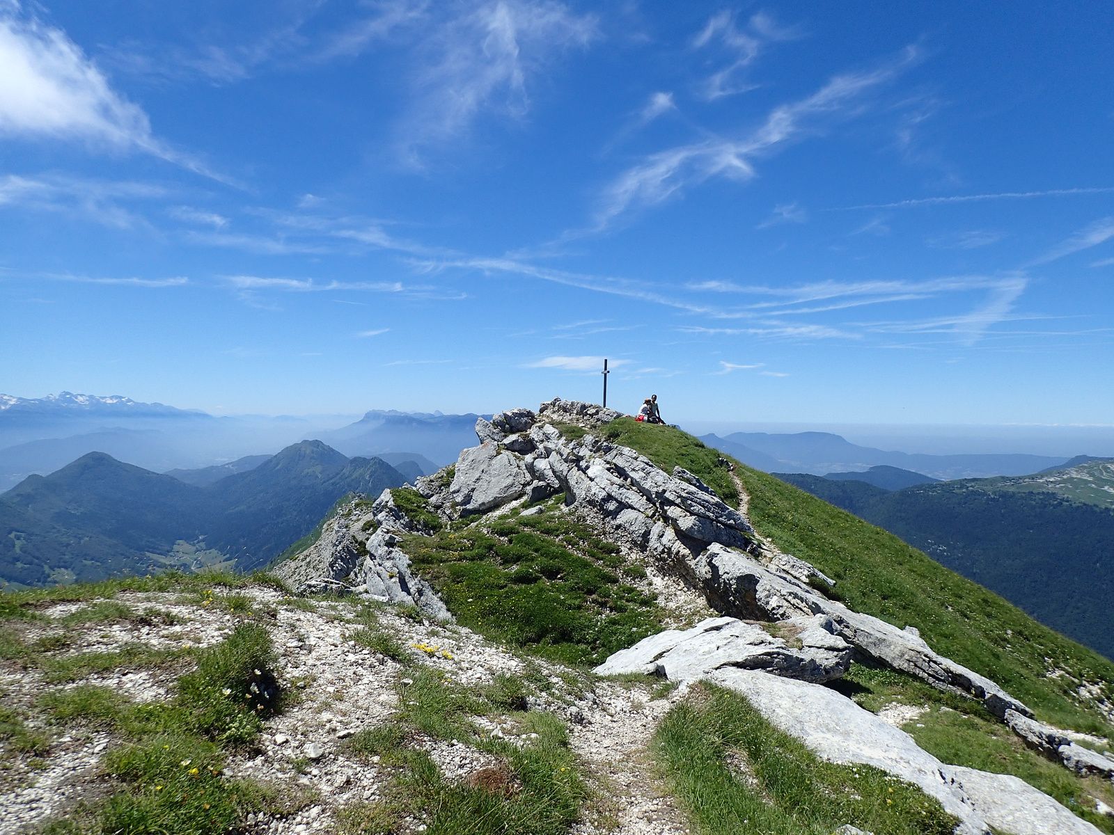 Mont Colombier: Par les Rochers de la Bade
