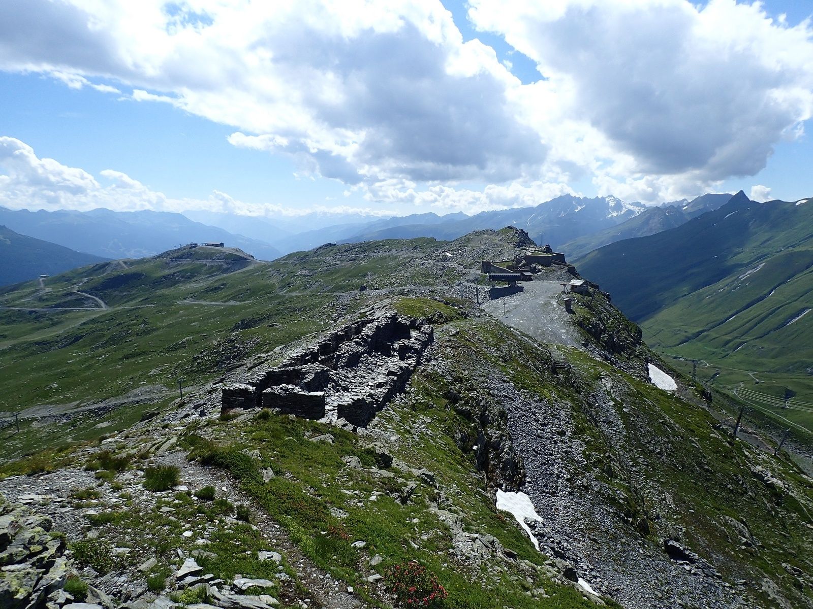Mont Valezan: Arête W par le Col de la Traversette