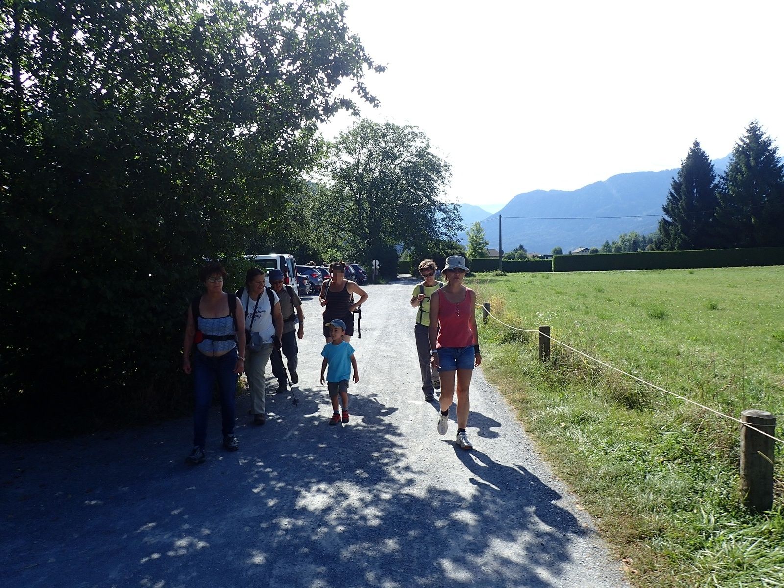 Lac d'Annecy: Réserve du bout du lac + Montagne du Villard
