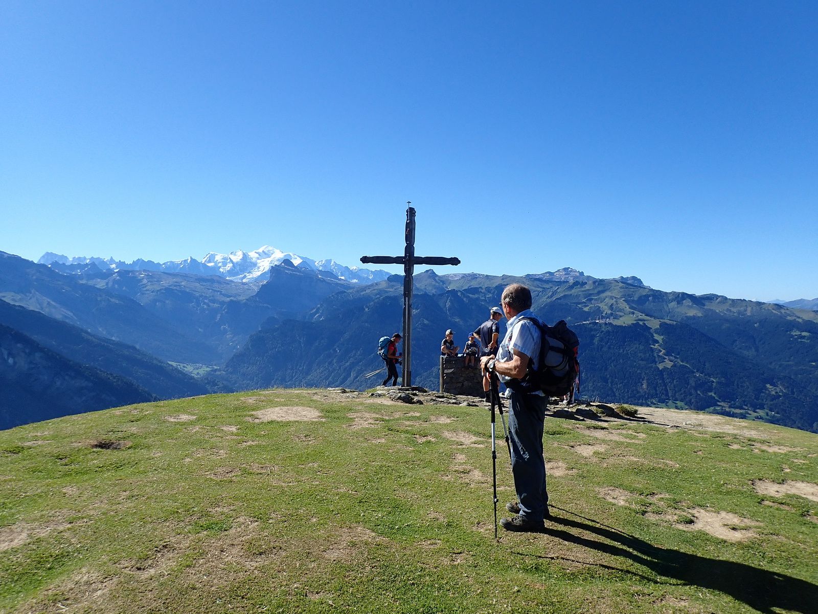 Pointe d'Angolon: Par l'arête via Chamossière