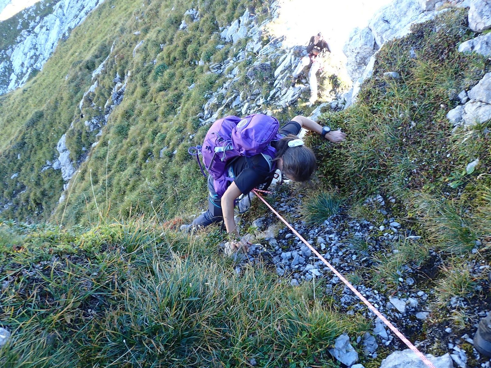 Pointe de l'Ecorchoir: Traversée des arêtes depuis la Dent de Vereu (1/2)