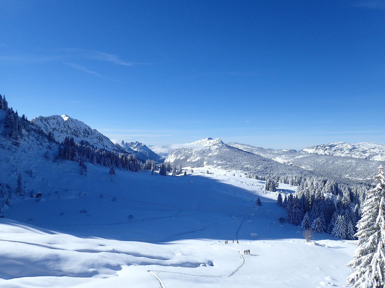 Montagne des Auges: Depuis le Plateau des Glières