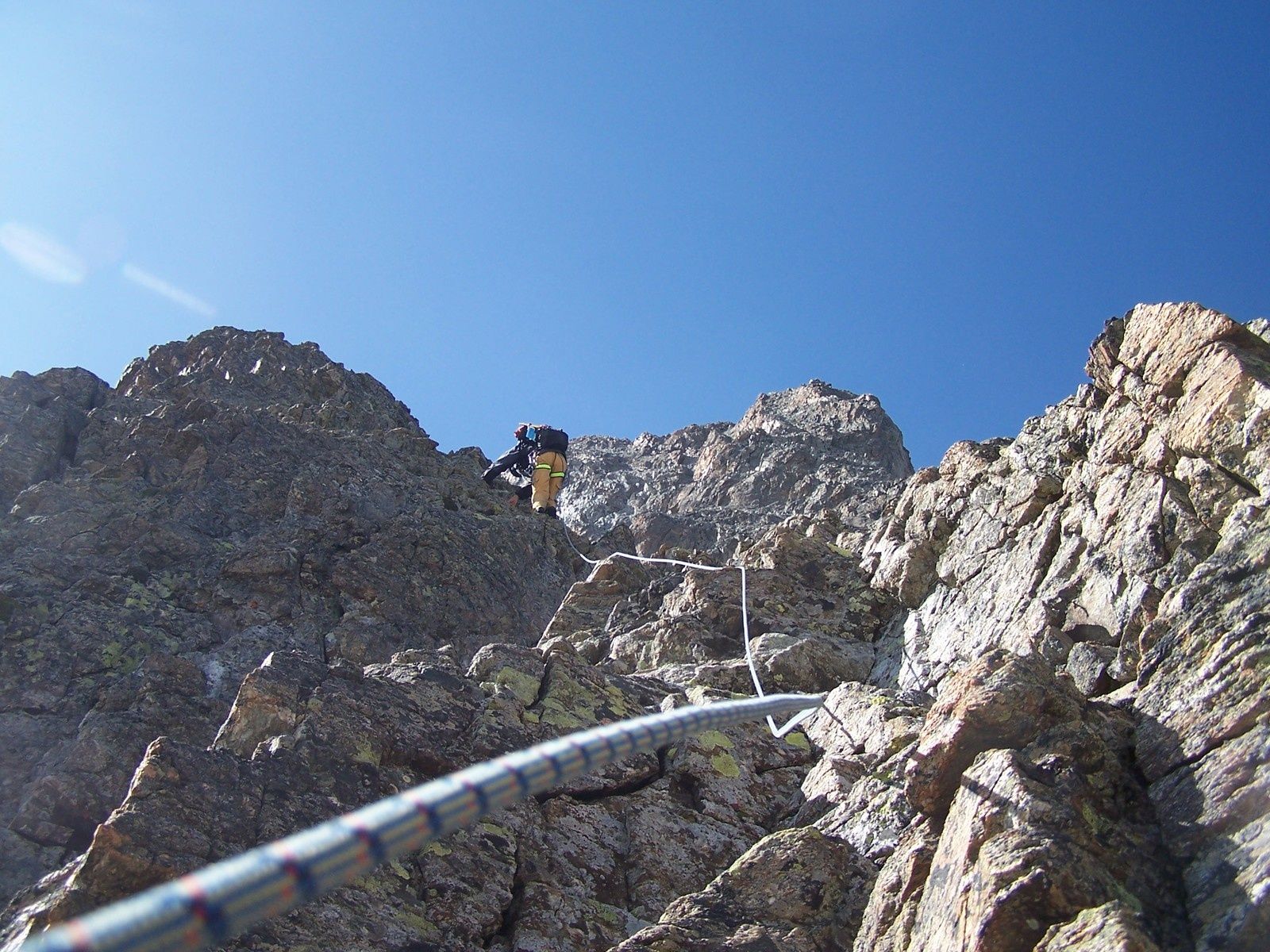 Olan: Arête nord&gt;Descente brèche Escarra 2/2
