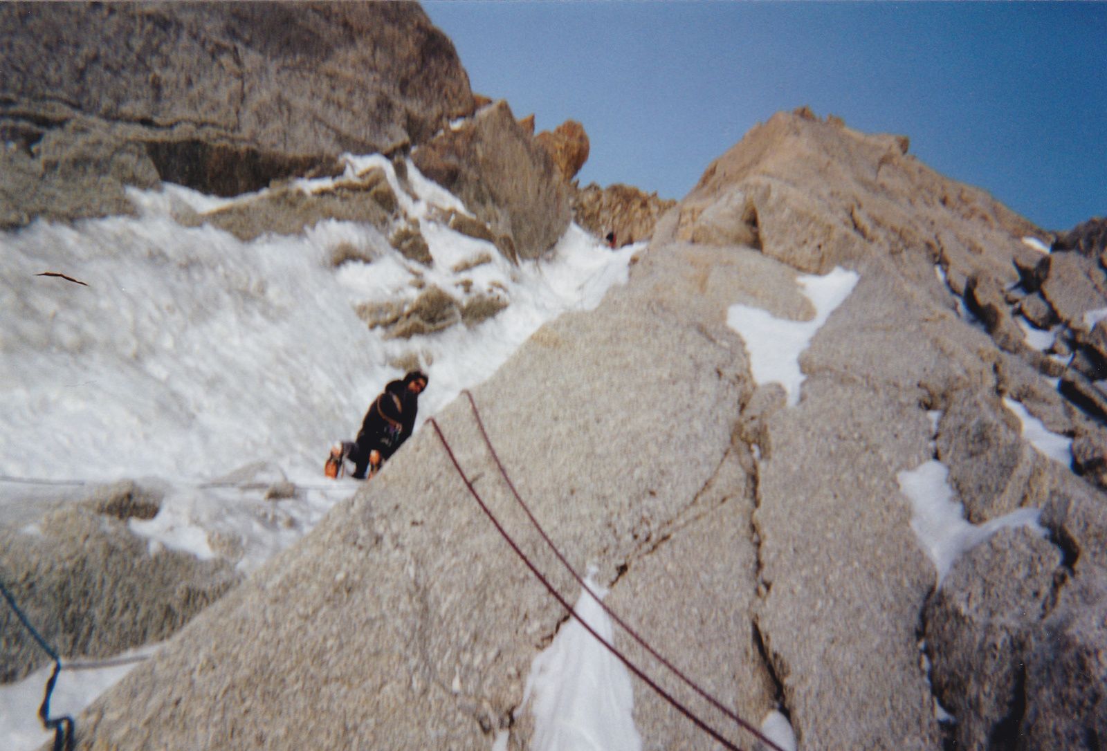 Mont-Blanc du Tacul: Goulotte Lafaille