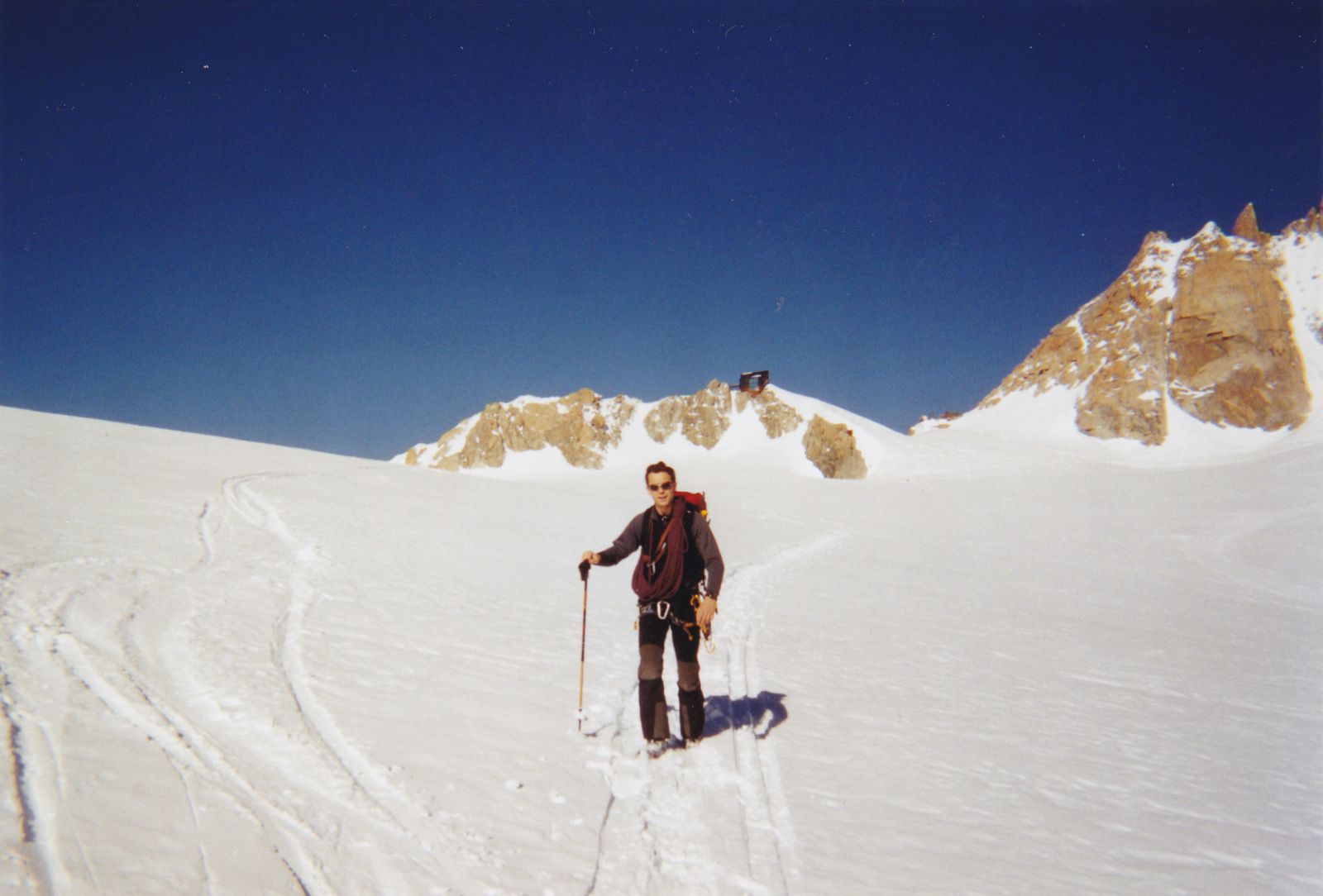 Mont-Blanc du Tacul: Goulotte Lafaille