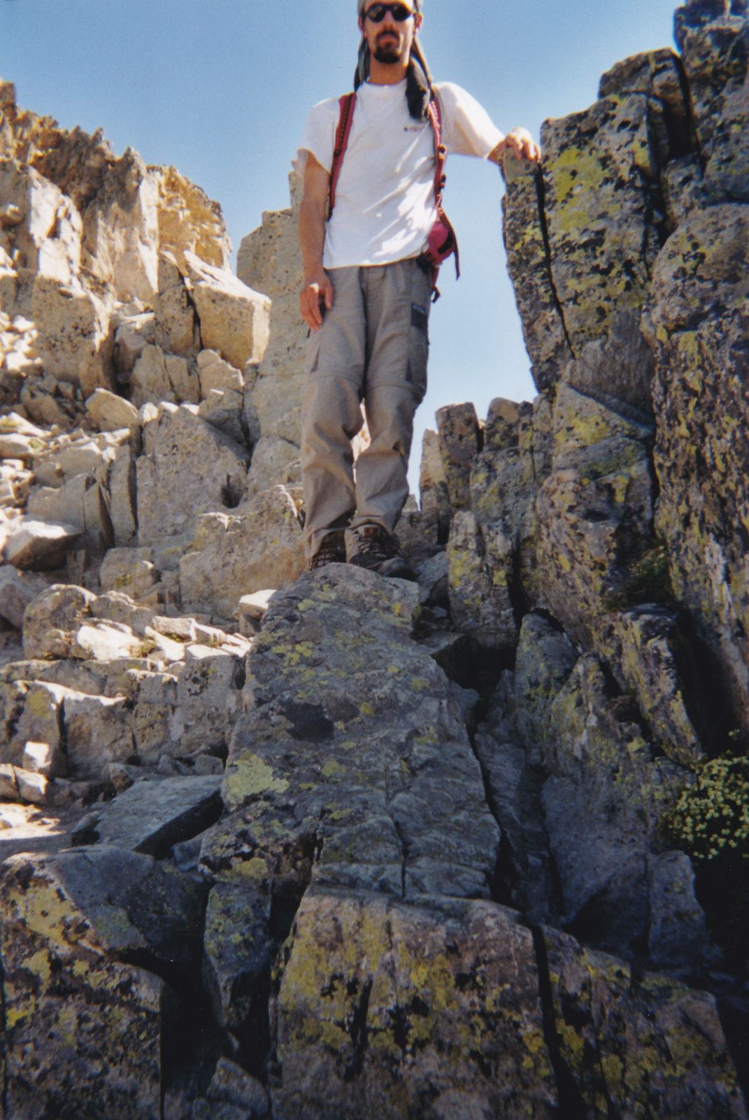 Aiguille du Belvédère:  Voie normale