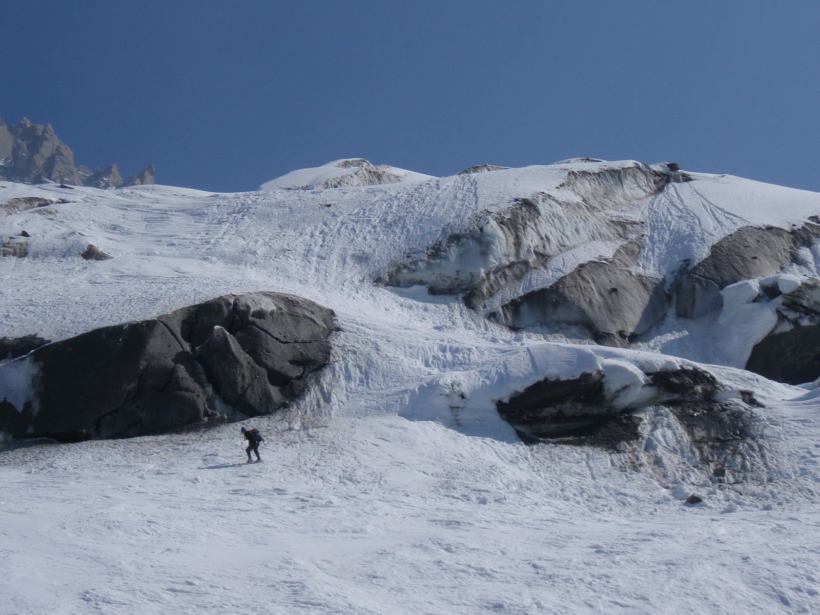 Aiguille du Midi: Couloir des Cosmiques 2/2