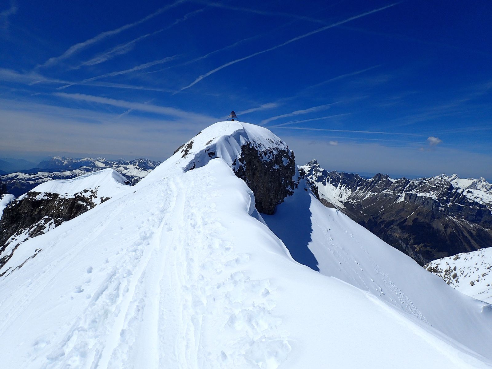Tête du Coloney: Par la Combe de Monthieu; depuis Flaine 2/2
