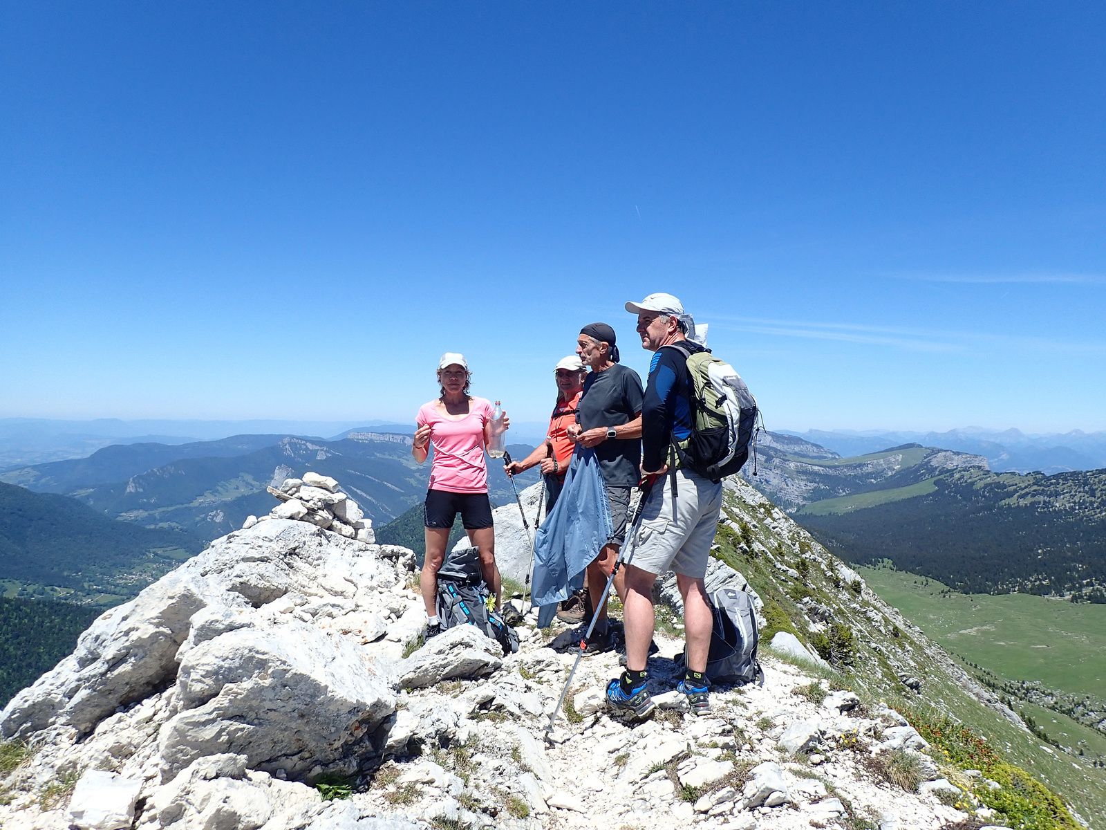 Dôme de Bellefond: Arête nord + Lance sud de Malissard 2/2