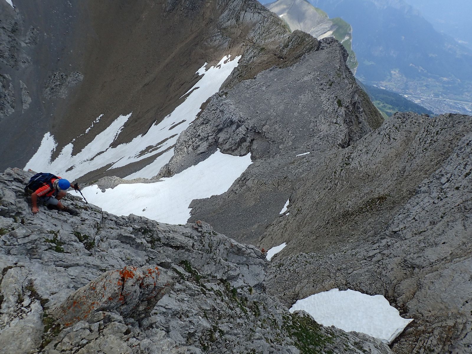 Pointe des Verts: Arête Sud-Ouest 2/2