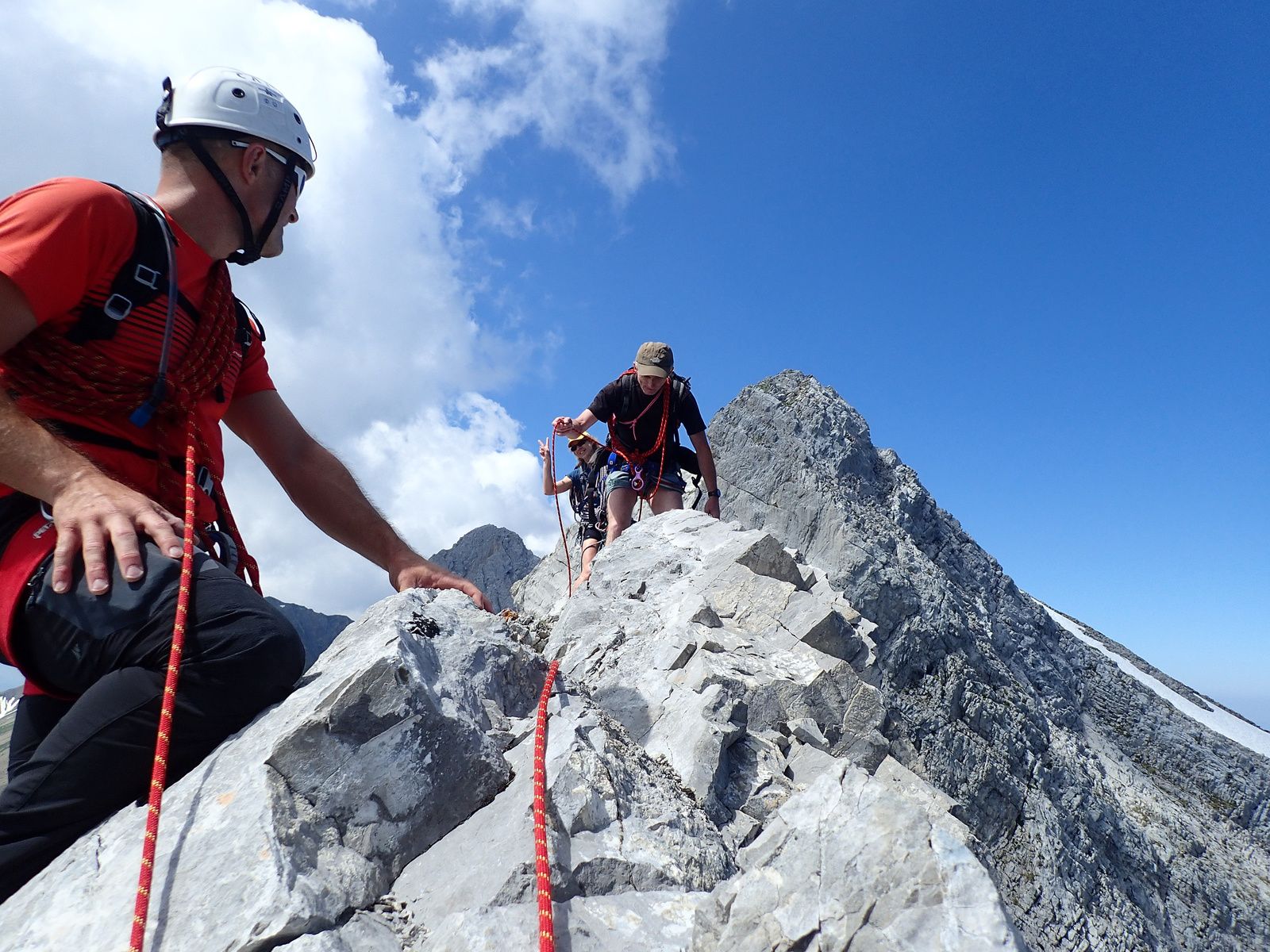 Pointe des Verts: Arête Sud-Ouest 1/2