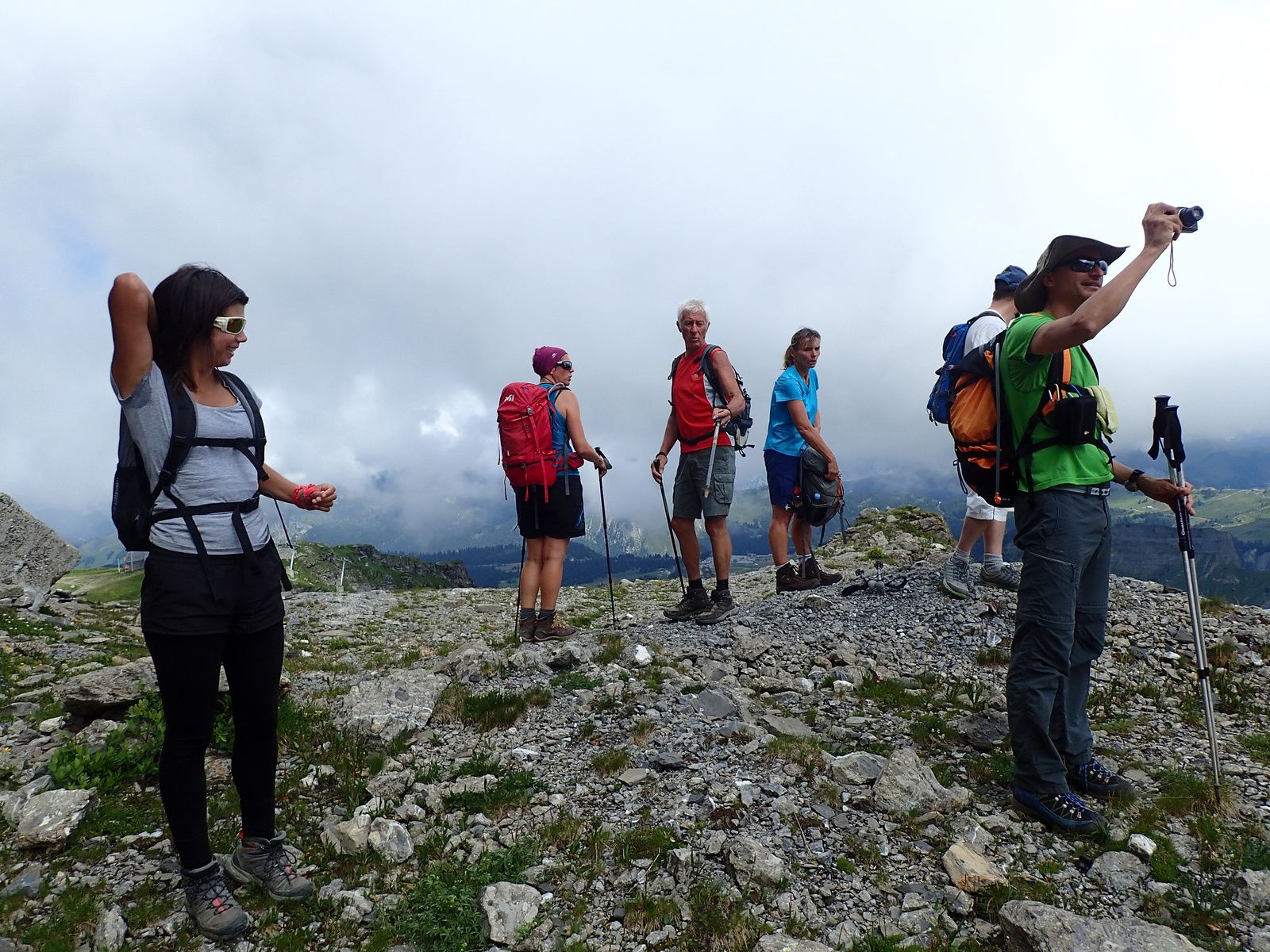 Les Hauts-Forts: Traversée depuis le Col de la Joux Verte1/2