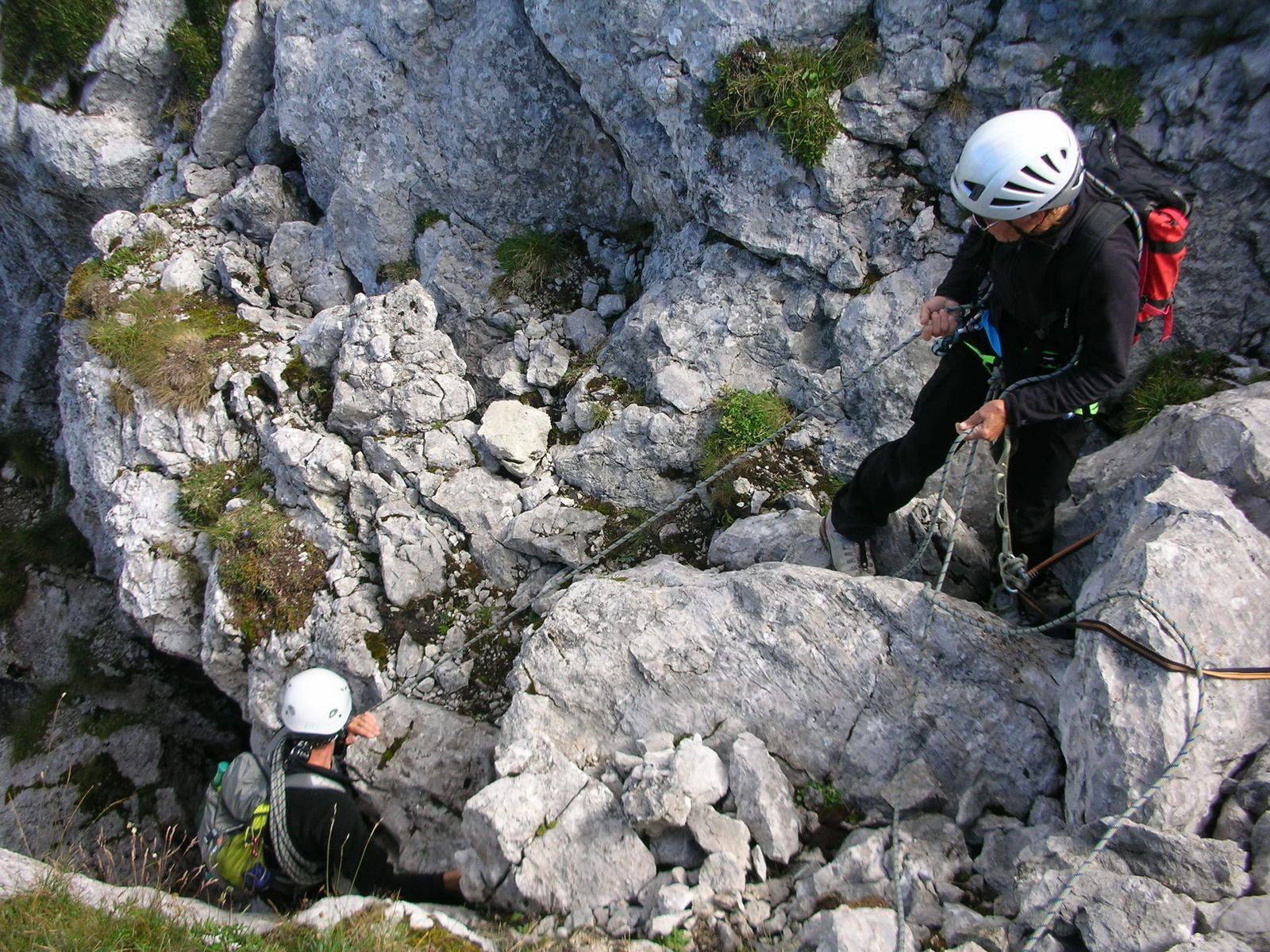 Crêt des Mouches: Arête nord-sud depuis la Beccaz 1/2
