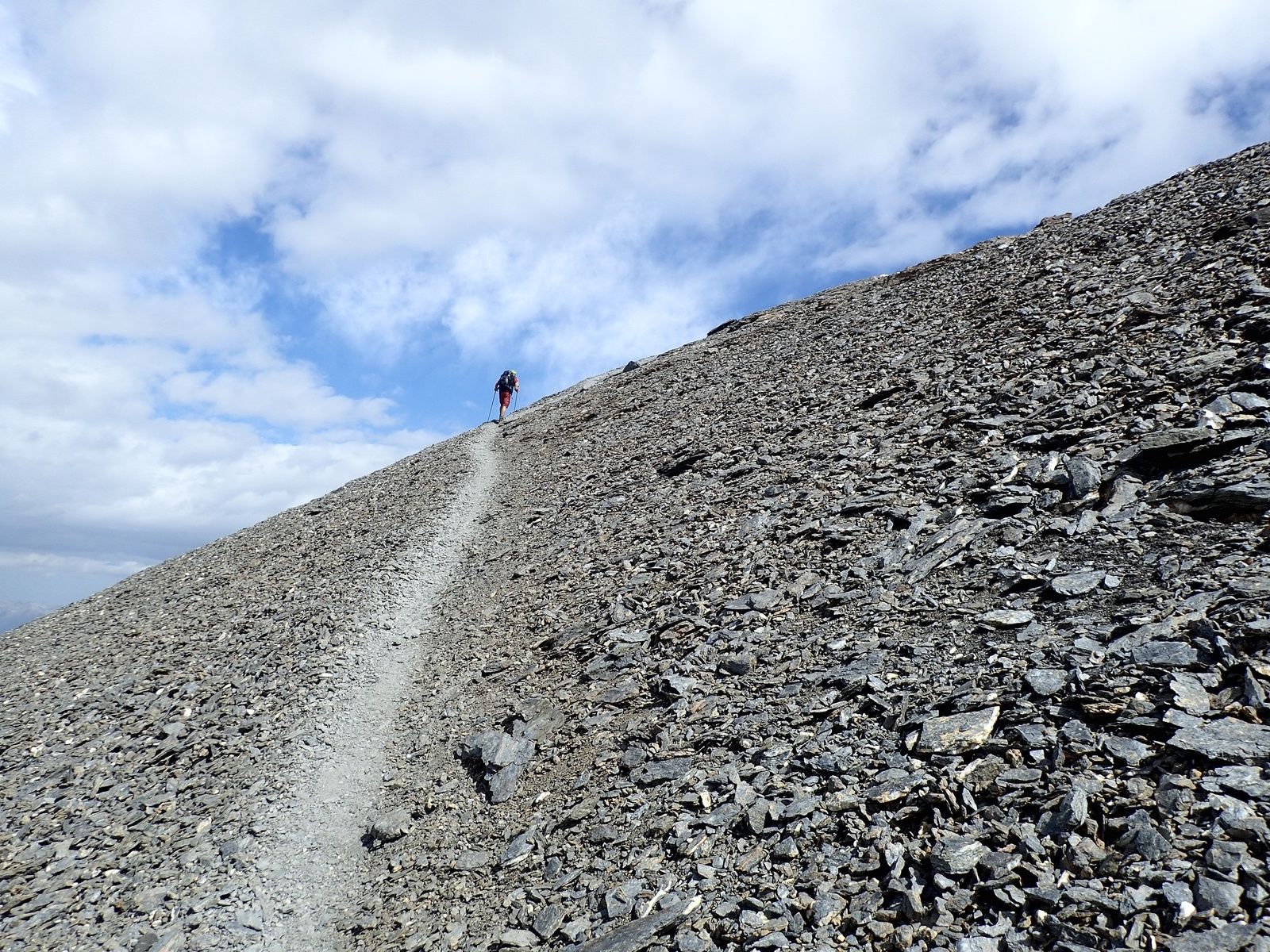 Ussers Barrhorn: Voie normale; versant Ouest et Arête Sud 2/2