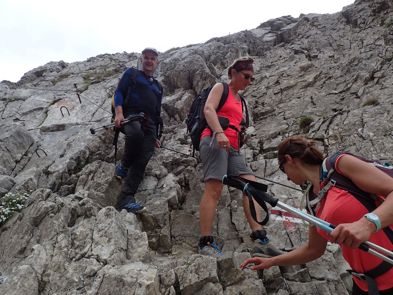 Ussers Barrhorn: Voie normale; versant Ouest et Arête Sud 2/2