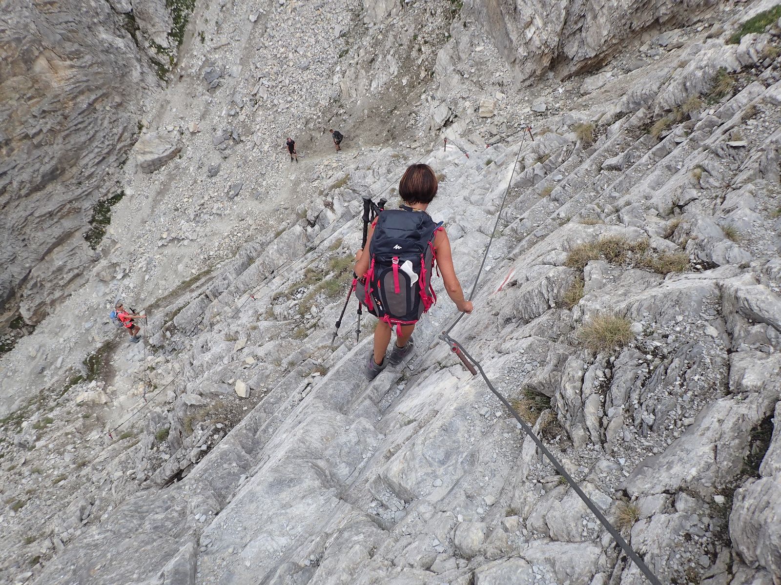 Ussers Barrhorn: Voie normale; versant Ouest et Arête Sud 2/2