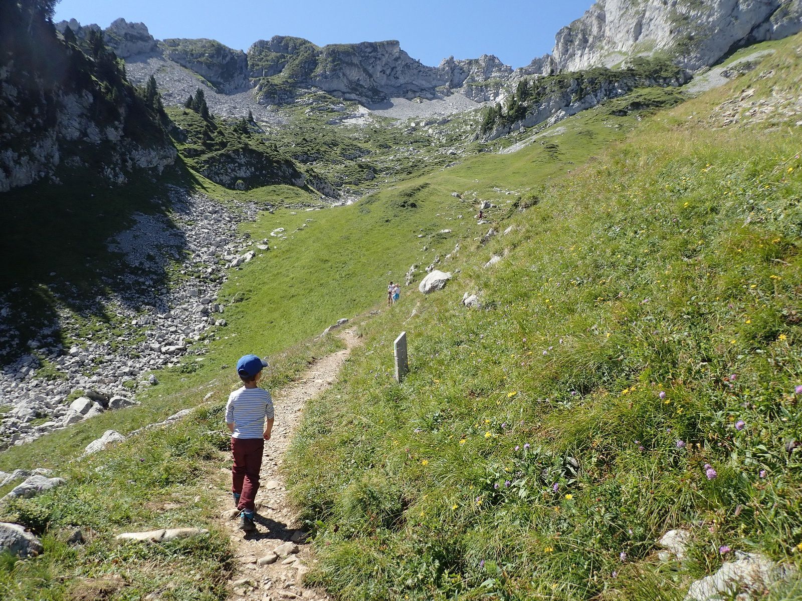 Petite Sambuy: Voie normale, depuis le Télésiège