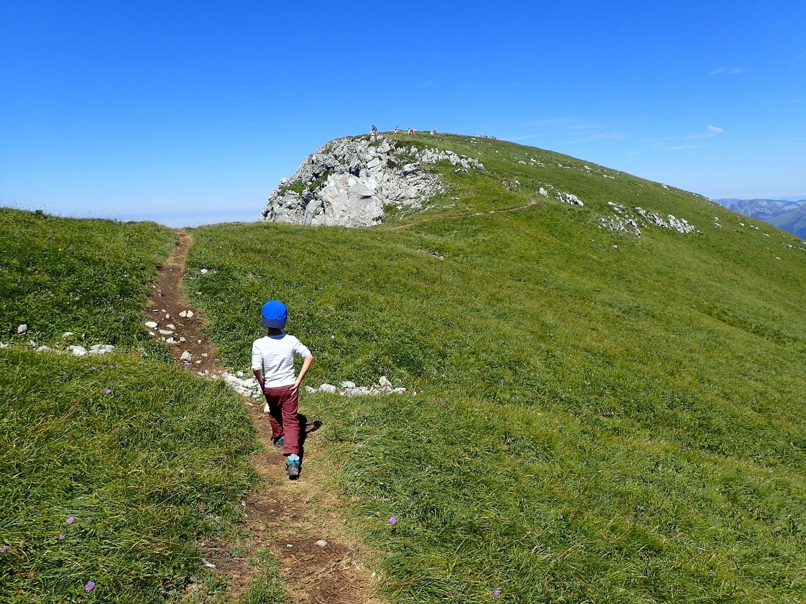 Petite Sambuy: Voie normale, depuis le Télésiège