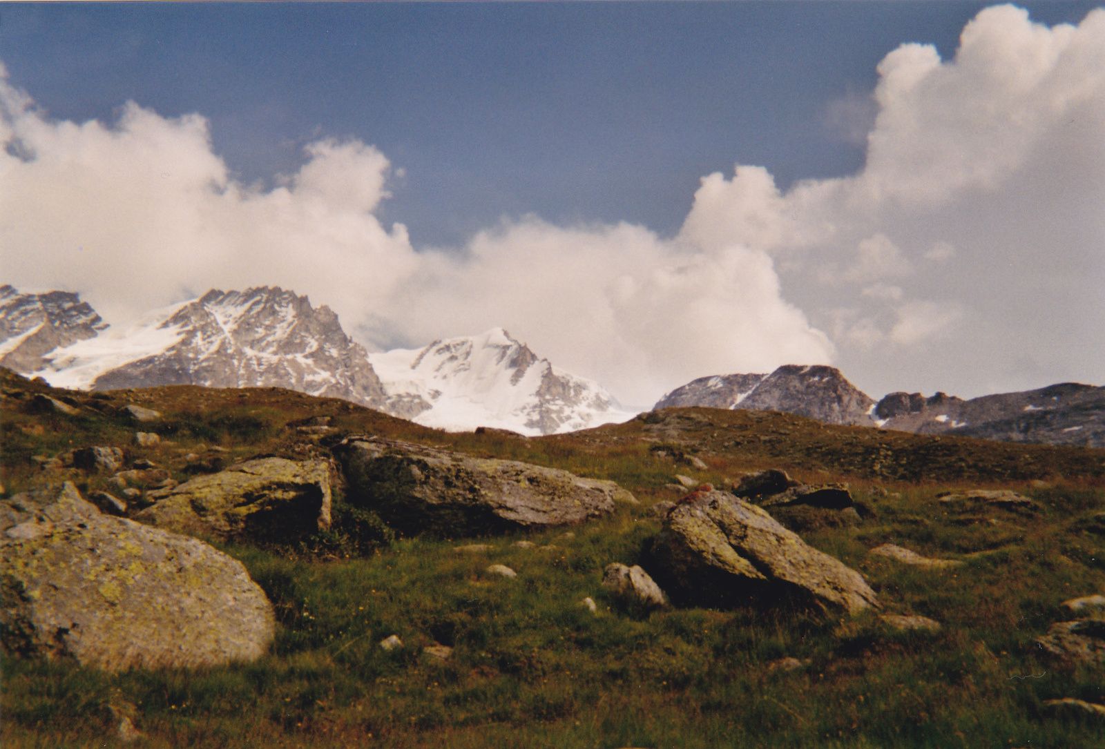 Grand Paradis: Depuis Chabot; Glacier de Laveciau