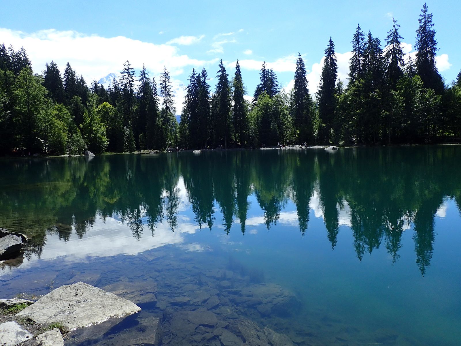 Lac Vert: Depuis Plaine Joux
