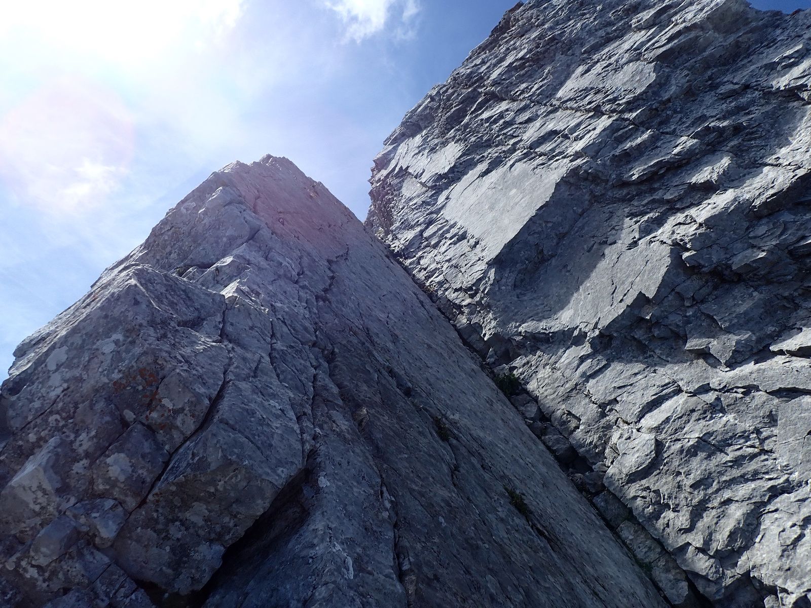 Pointe de la Blonnière: L'Arête à Marion 2/2