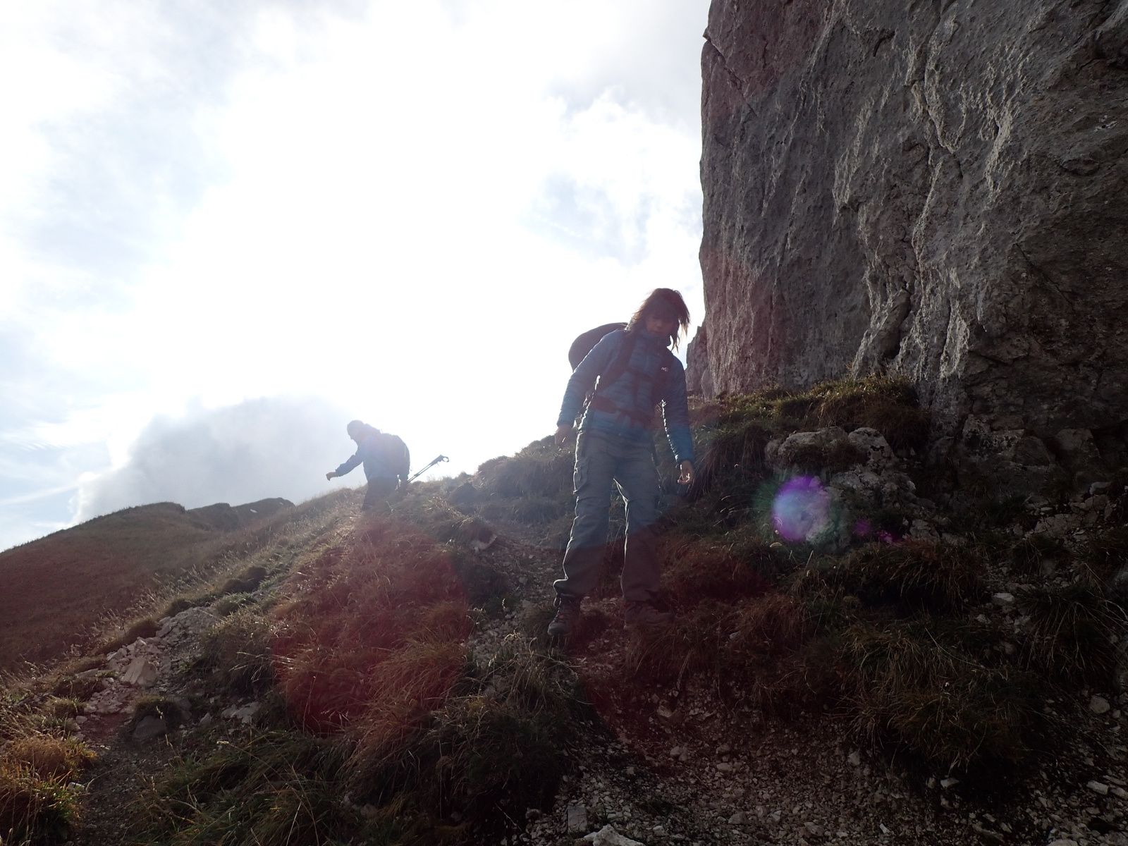 Dent du Vélan: Traversée des arêtes + escalade de la Dent Ouest 2/2