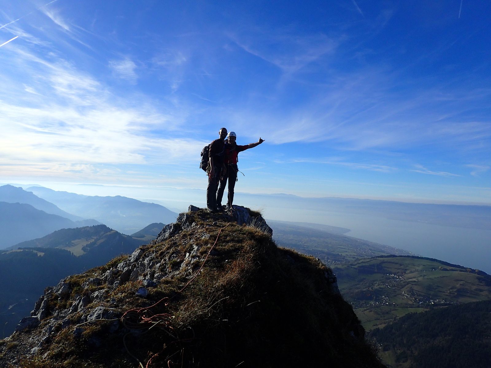 Dent d'Oche: Voie Canicula 2/2