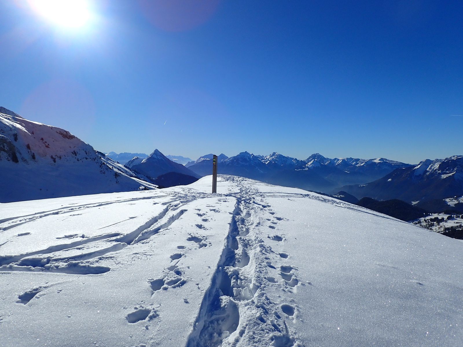 Pointe d'Orsière: Depuis la Savatte