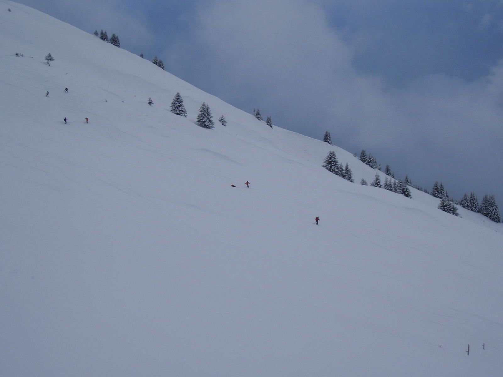 Pointe d'Orsière: Depuis le Torchon
