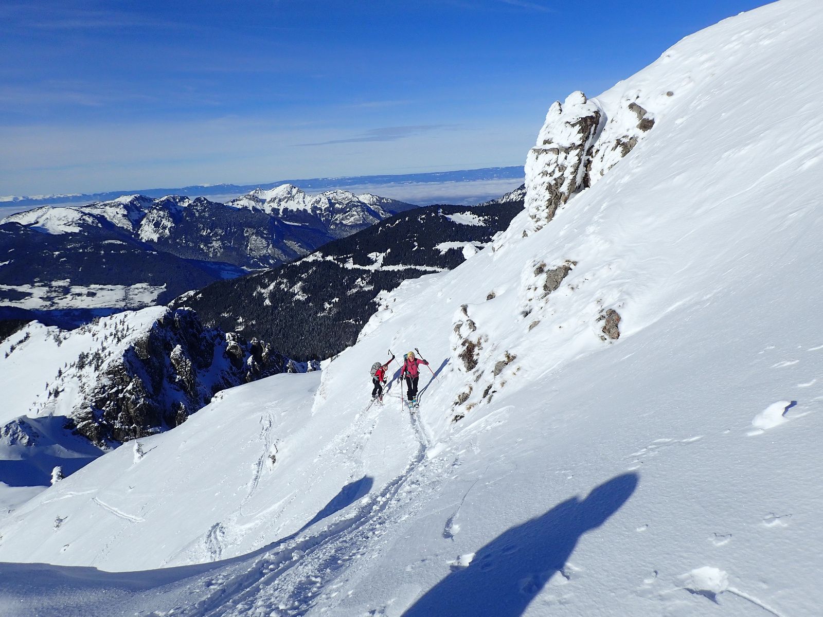 Roc de Tavaneuse: Traversée Essert-la-Pierre &gt; Prétairié 2/2