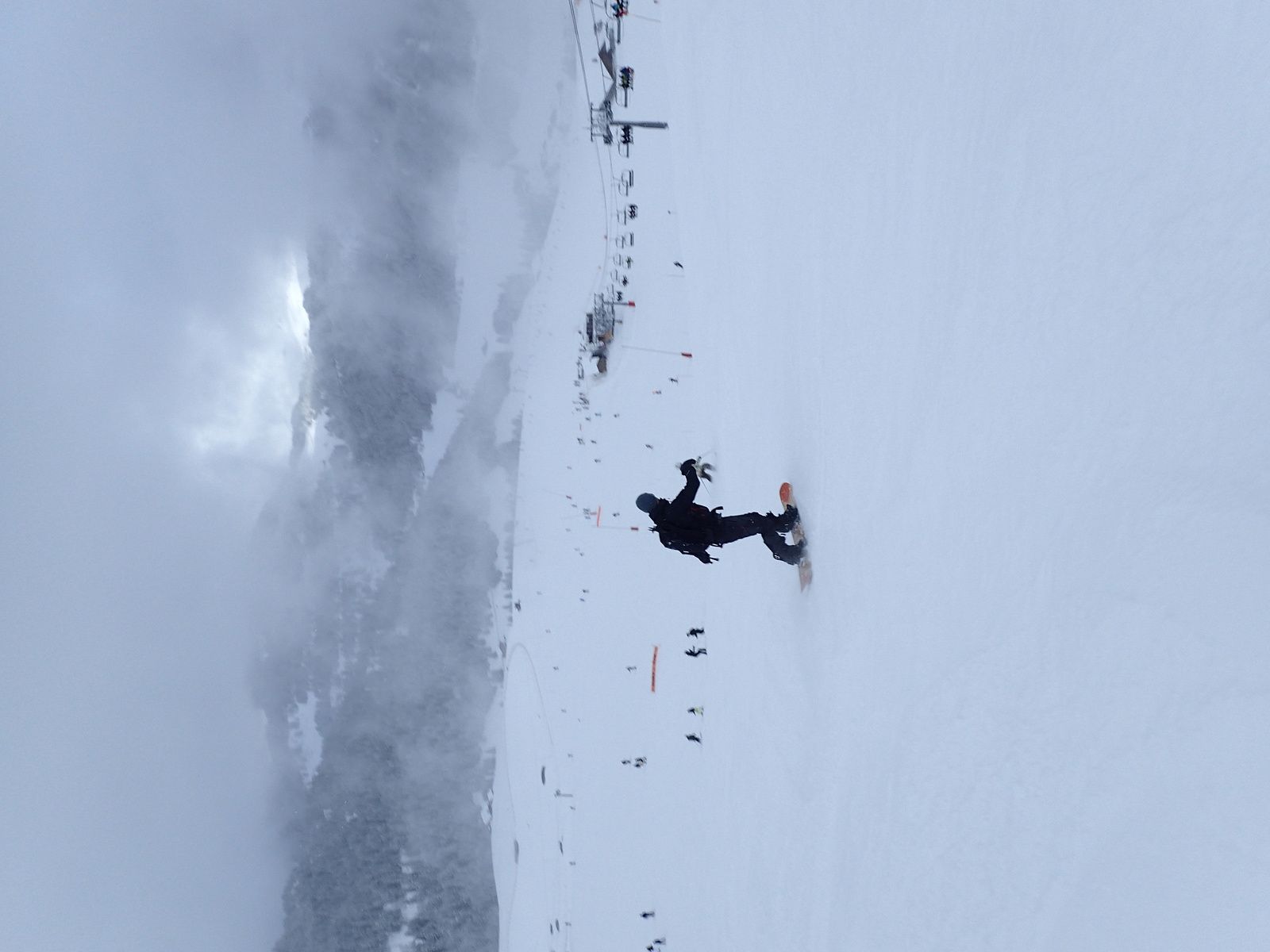 Snowboard à la Clusaz