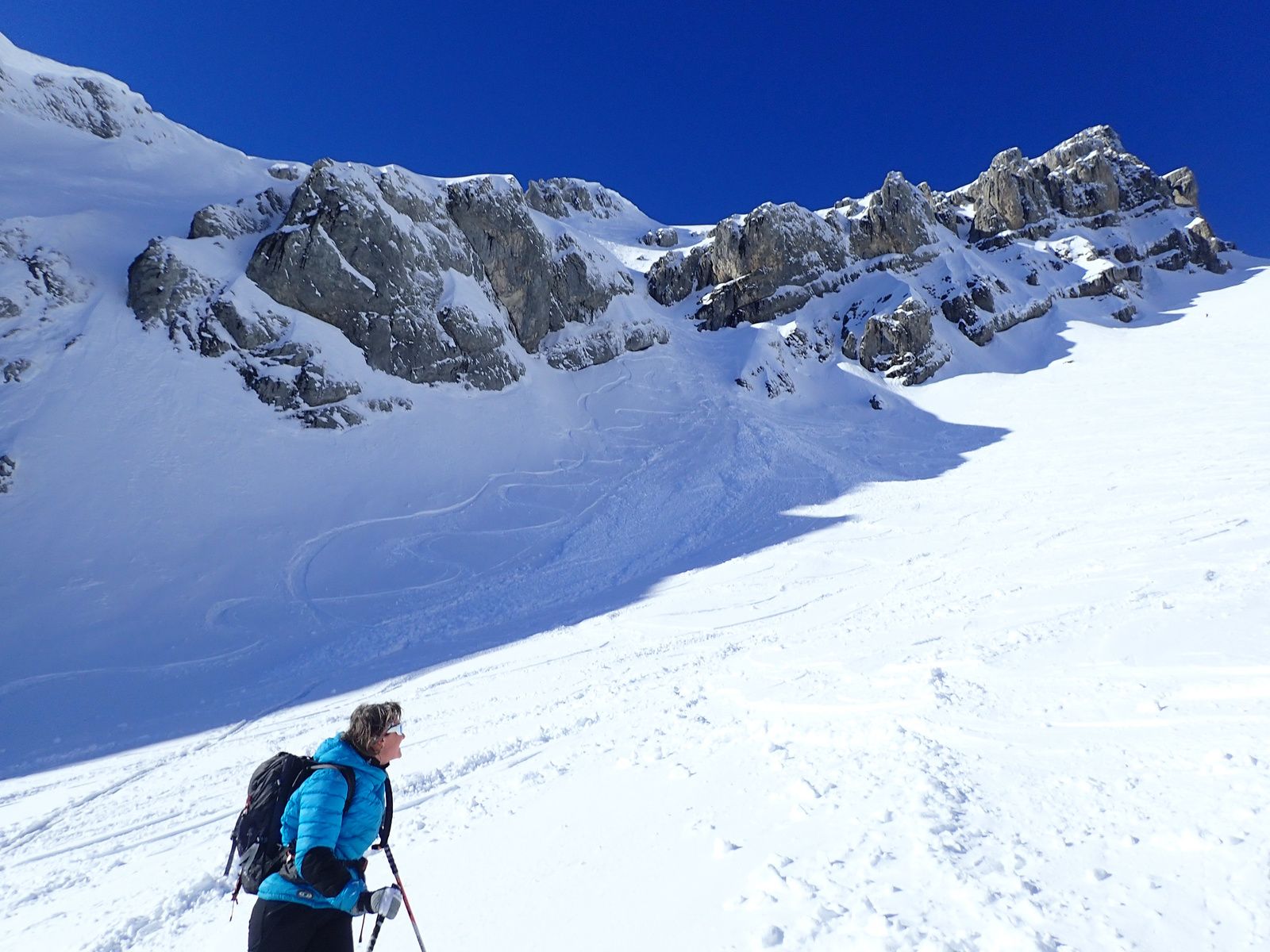 Pointe Blanche: Rampe sud-est 2/2