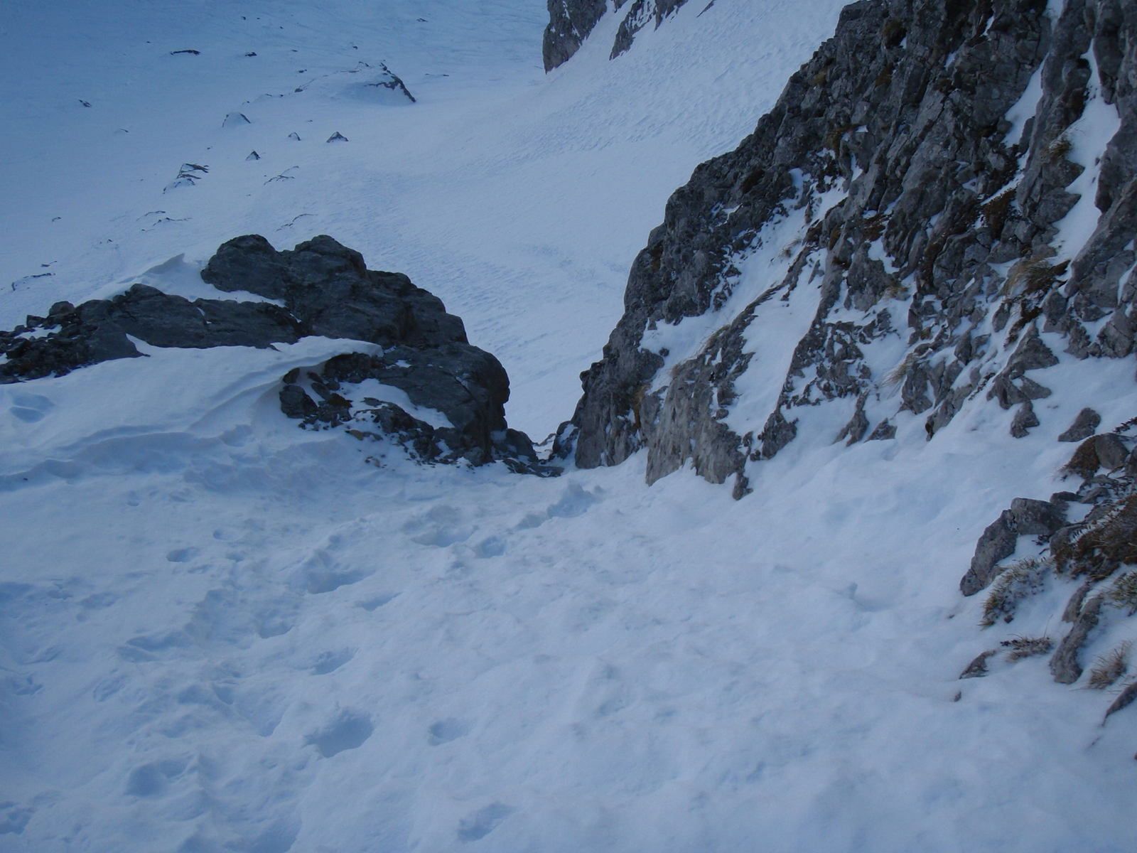Pic de Jallouvre: Couloir est