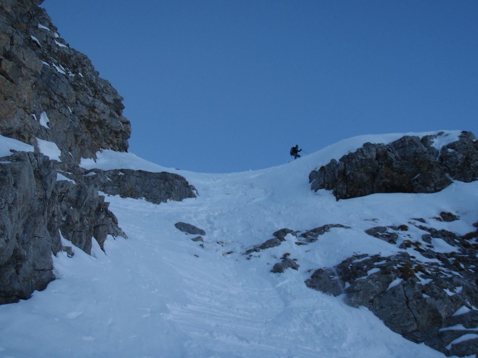 Pic de Jallouvre: Couloir est