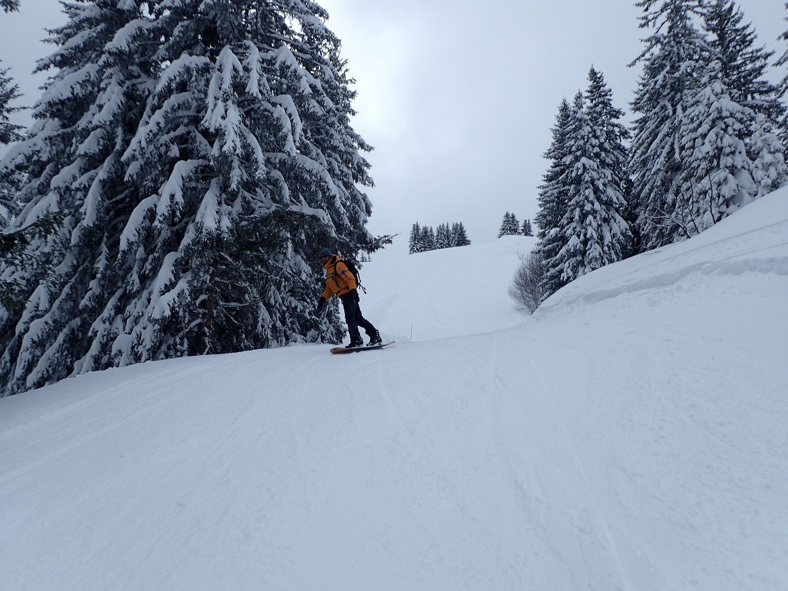Snowboard à Combloux