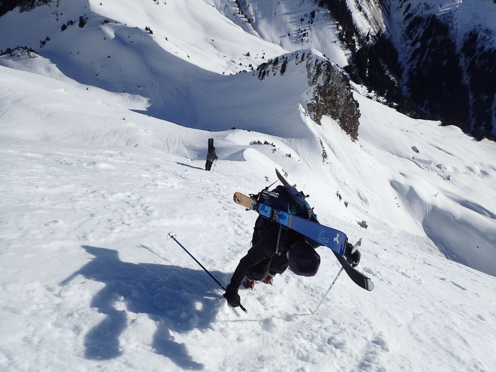 Pointe d'Arcalod: Face Est (depuis Seythenex) 1/3
