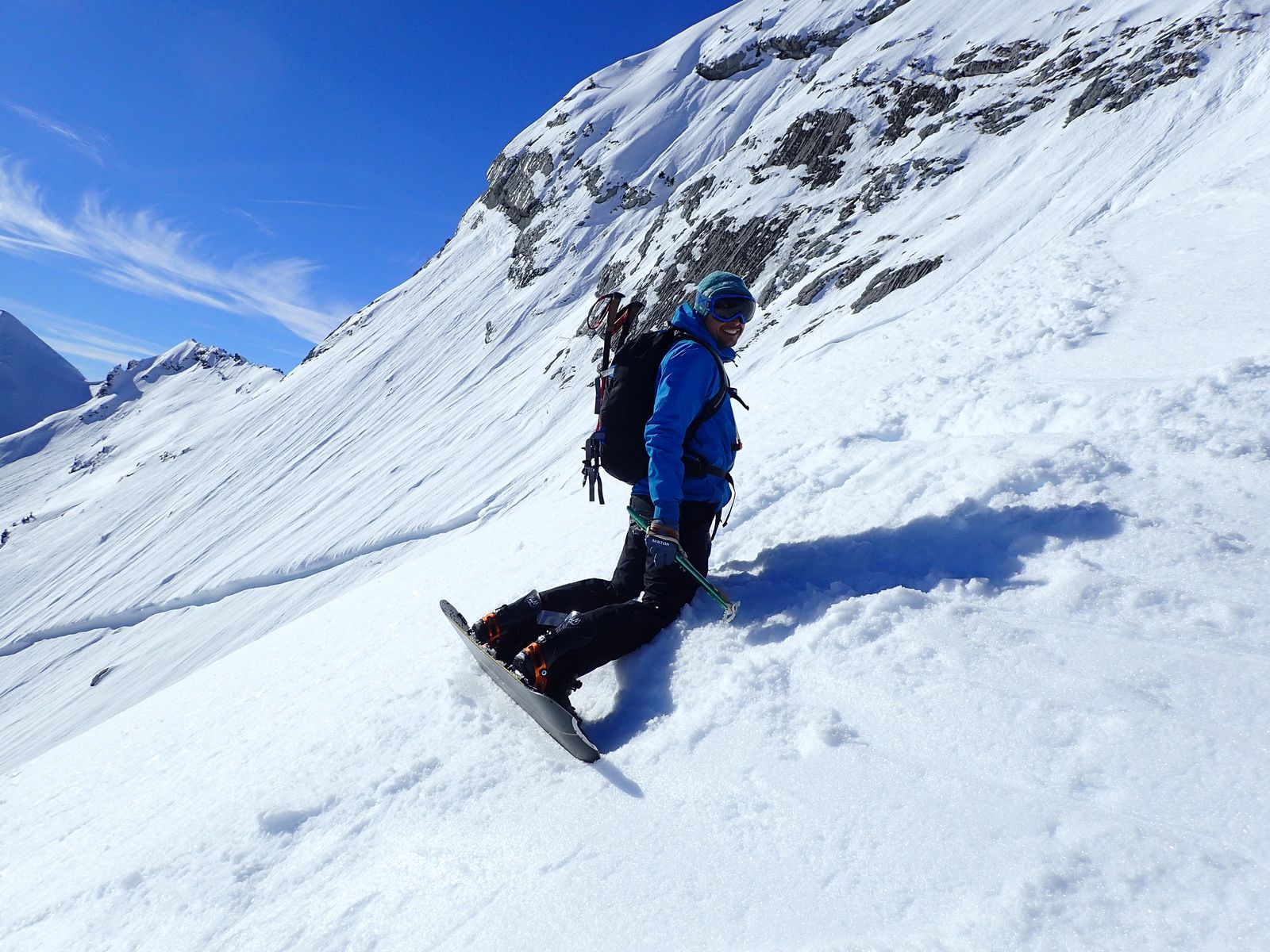Pointe d'Arcalod: Face Est (depuis Seythenex) 2/3