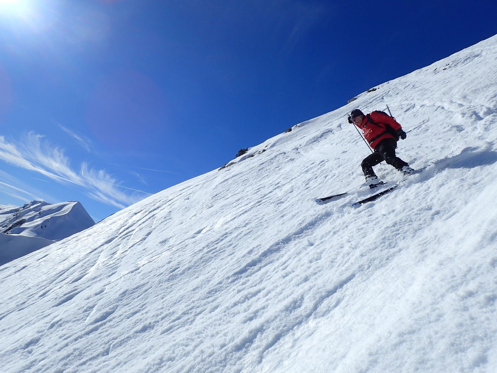 Pointe d'Arcalod: Face Est (depuis Seythenex) 2/3