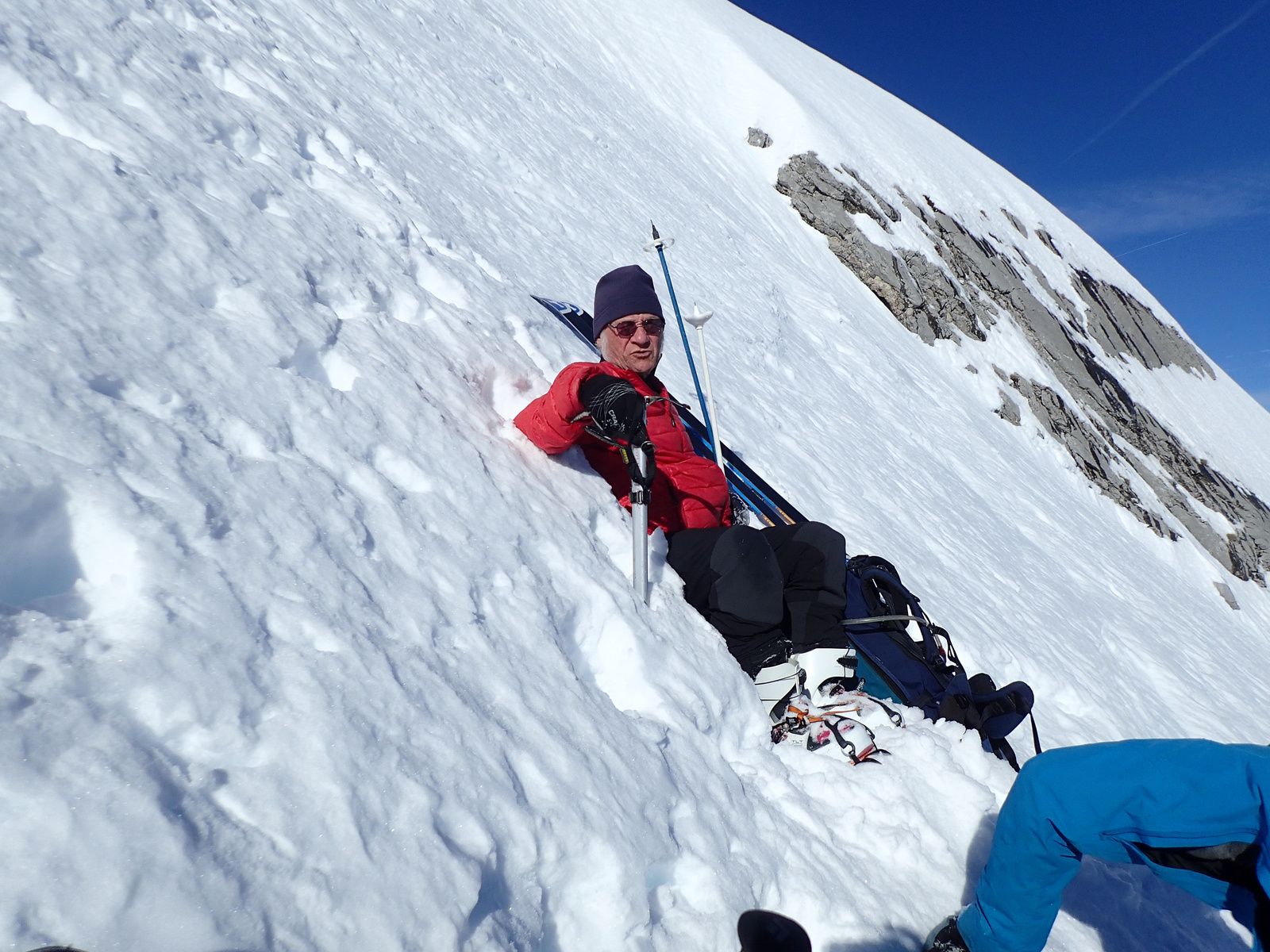 Pointe d'Arcalod: Face Est (depuis Seythenex) 2/3