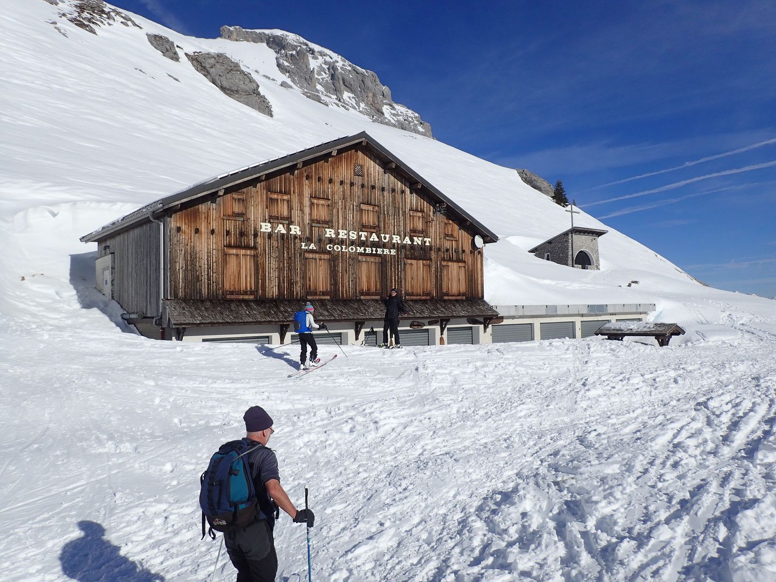 Pointe de Balafrasse: En boucle Combe S-E &gt; Combe E de Pointe Blanche 1/2