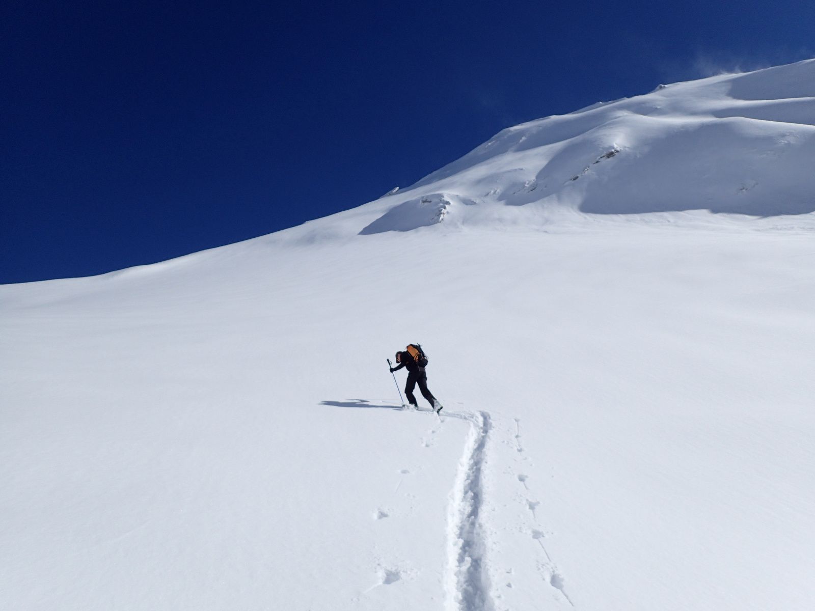 Dent du Châtelet: Face Nord-Ouest 1/2