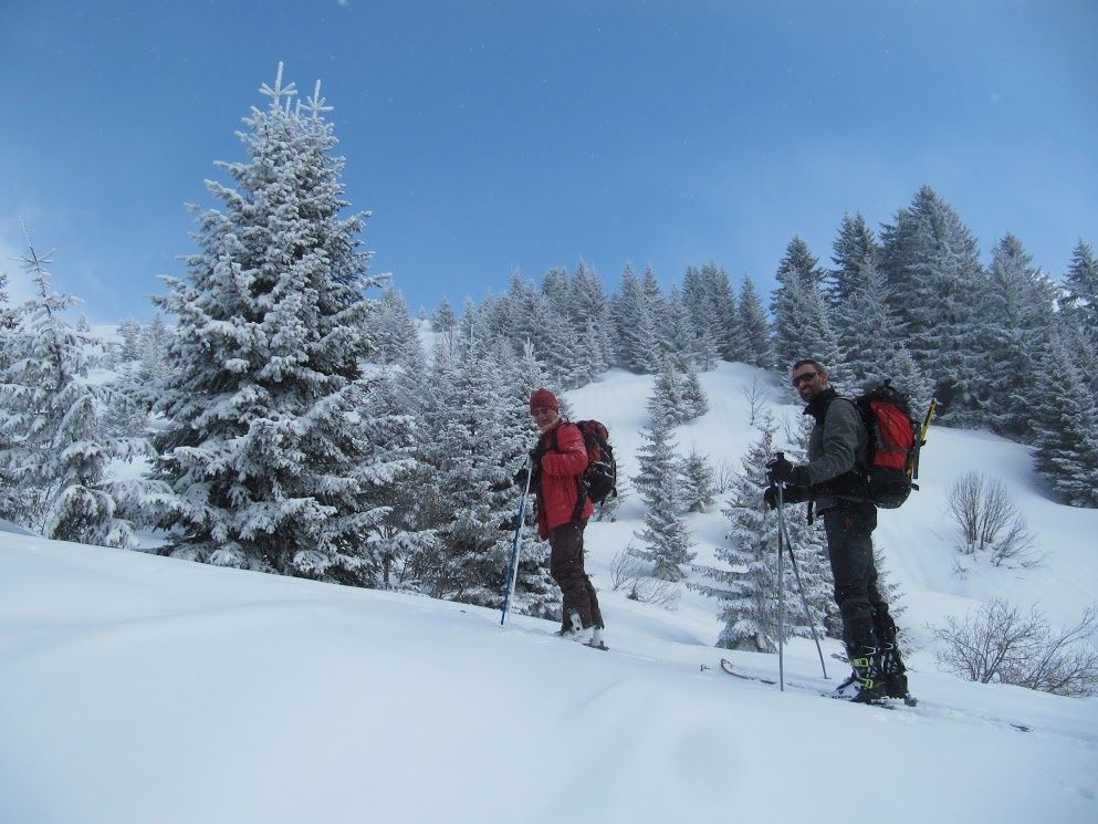 Col de la Bâthie: Depuis Fugier